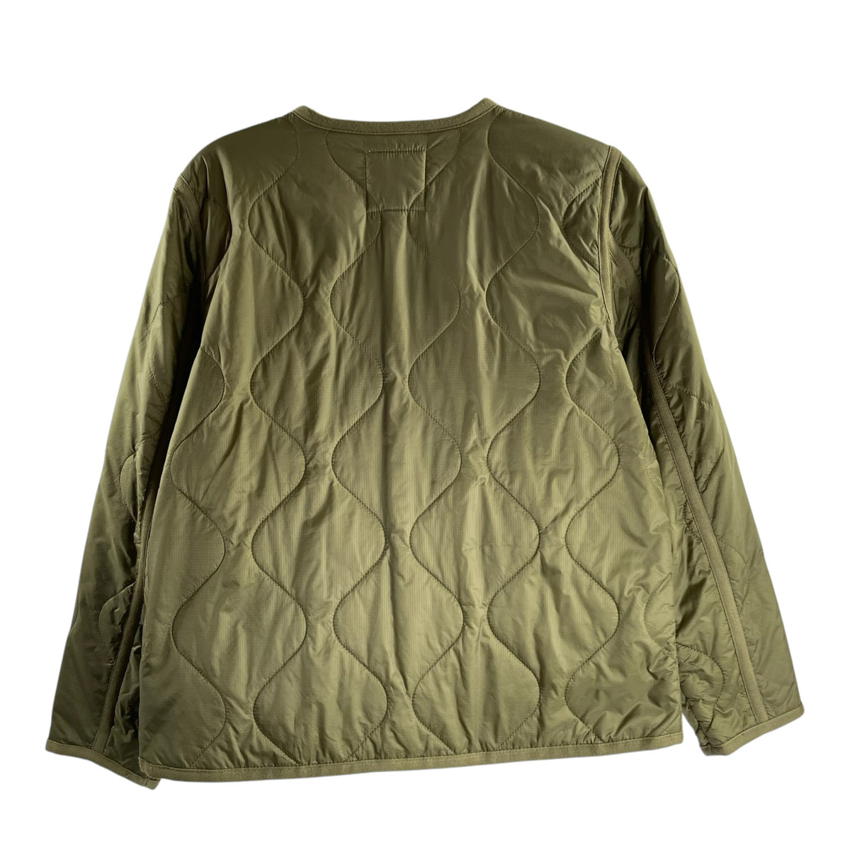 MADEWELL Size SMALL Olive Quilted Polyamide JACKET