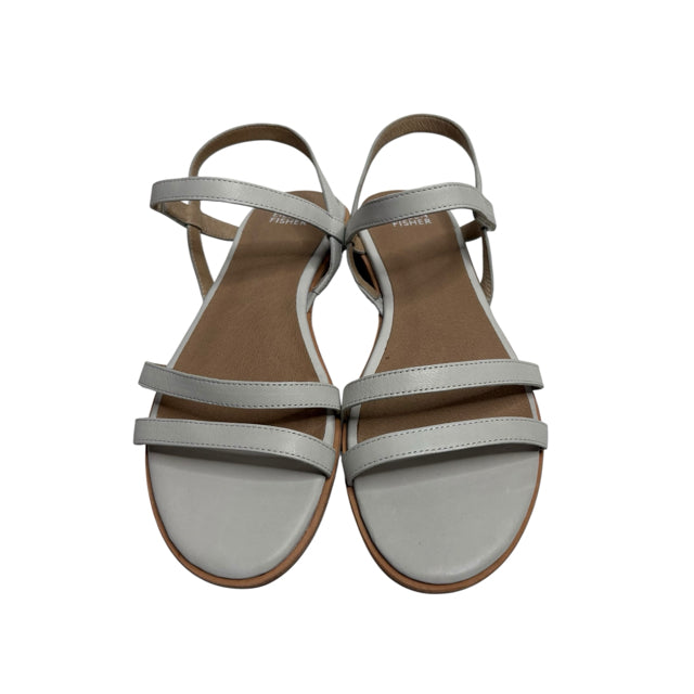 EILEEN FISHER Size 10 Cream Sandal SHOE