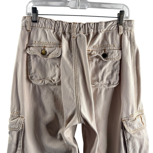POL Size MEDIUM Cream Pockets Denim JEANS