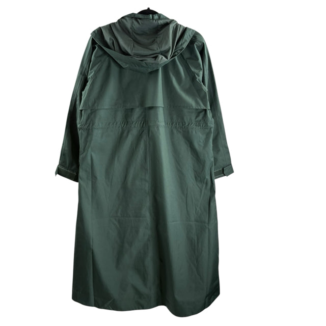 QUINCE Size SMALL Pine Green Zip Front Polyester JACKET