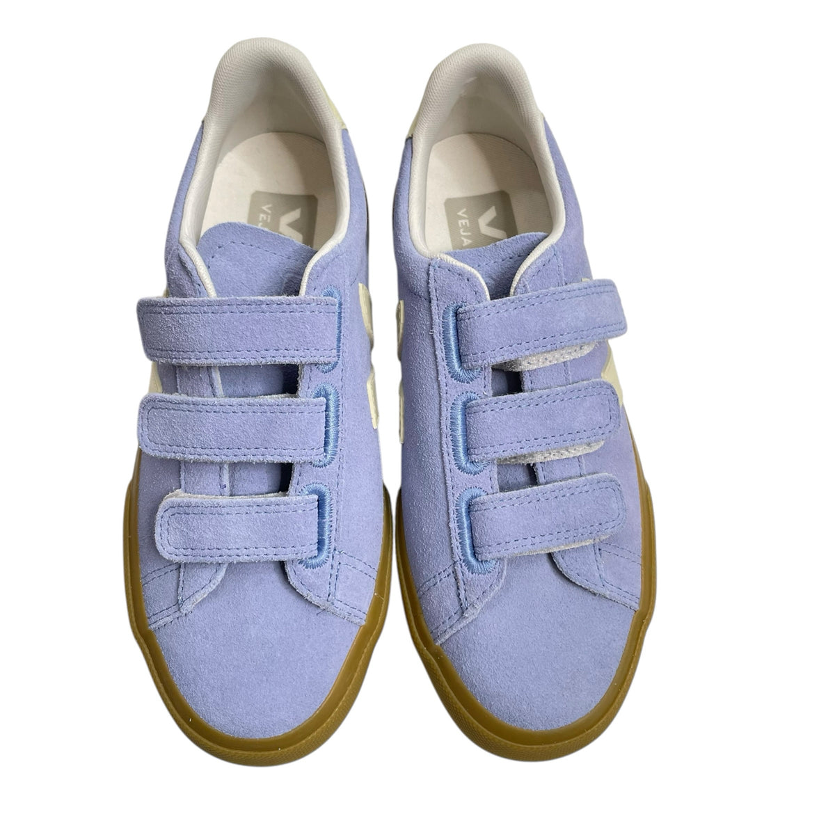 VEJA Size 5 Periwinkle Velcro Suede NWOT SHOE