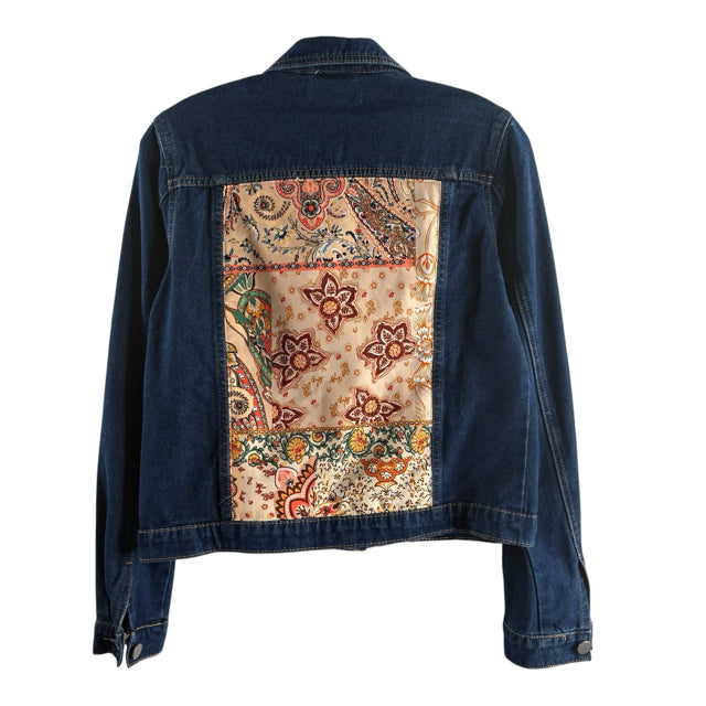 BRIT NY Size SMALL Blue Denim NWT JACKET