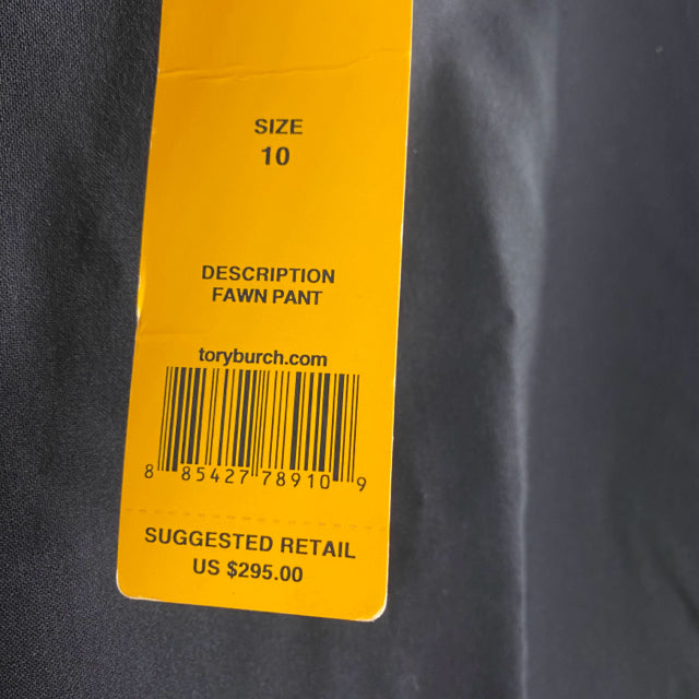 TORY BURCH Size 10 Black Wool NWT PANTS