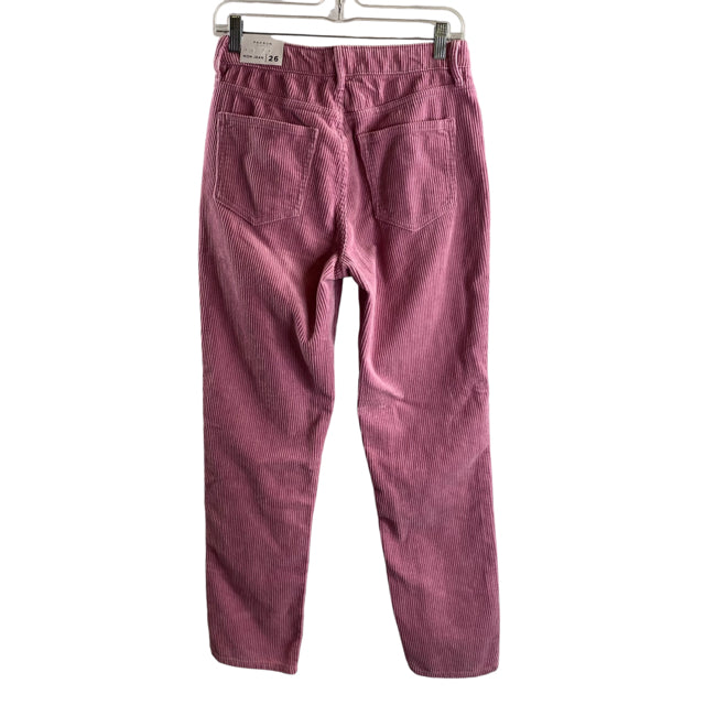 PAC SUN Size 26 Pink Corduroy NWT PANTS