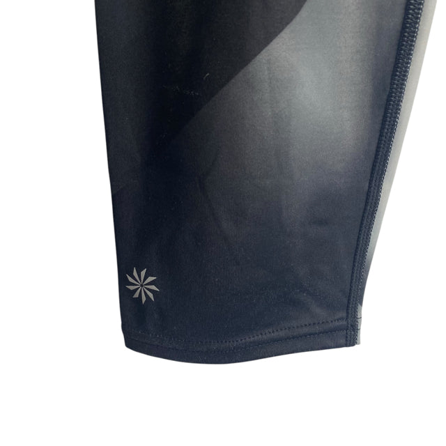 ATHLETA Size X-LARGE Black Print Leggings ACTIVE PANT