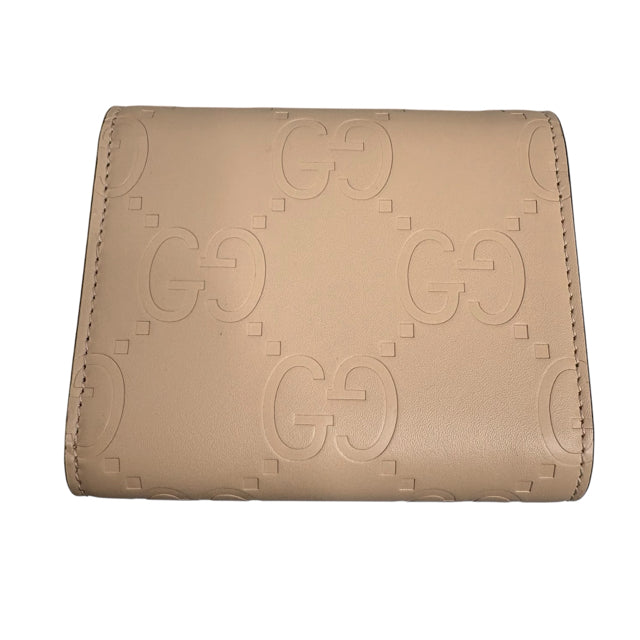 GUCCI Beige Leather WALLET
