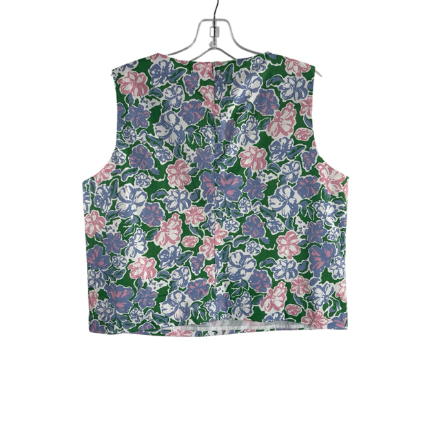 RNWK Size 10 Multi Floral Sleeveless TOP