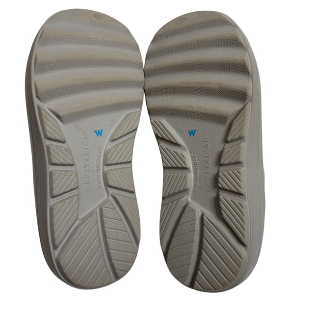 REVITALIGN Size 7 Gray Clog Plastic SHOE