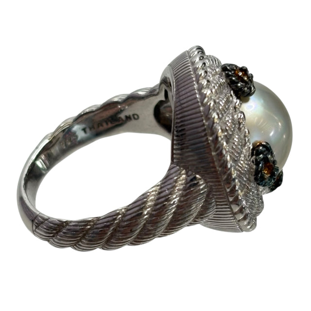 JUDITH RIPKA Sterling Silver Silver 5 RING