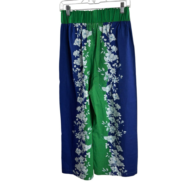 KOURT Size MED Green/Navy Sleeveless PANT SET