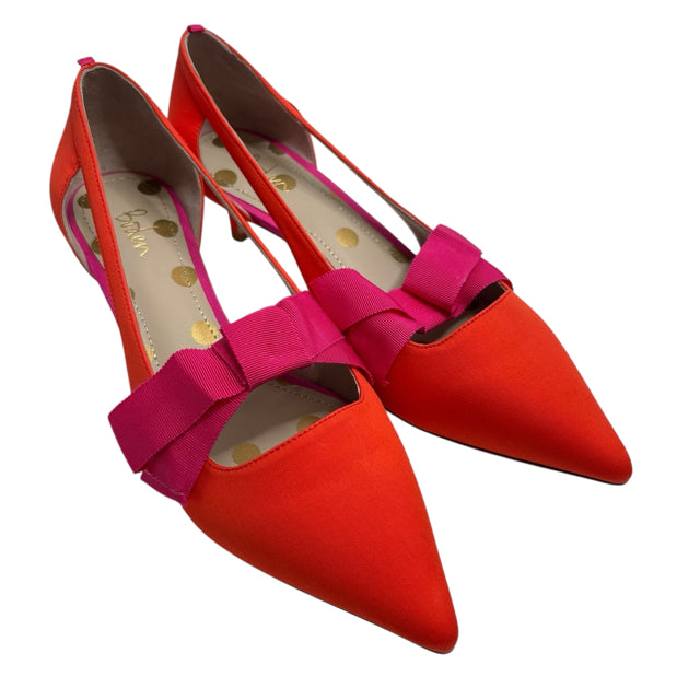 BODEN Size 40 Pink/Orange NEW - BOX SHOE