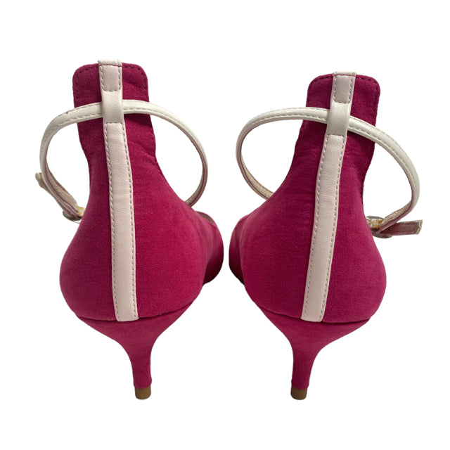 CHINESE LAUNDRY Size 9 Hot Pink Ankle Strap NWOT SHOE