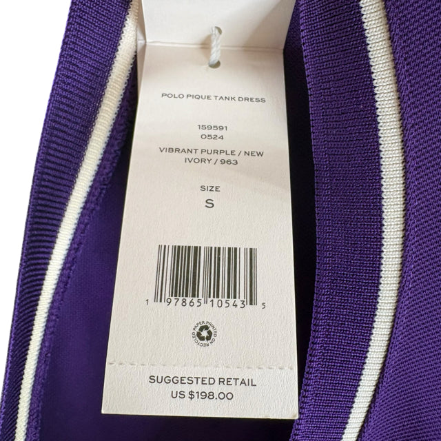 TORY BURCH Size SMALL Purple Sleeveless NWT DRESS