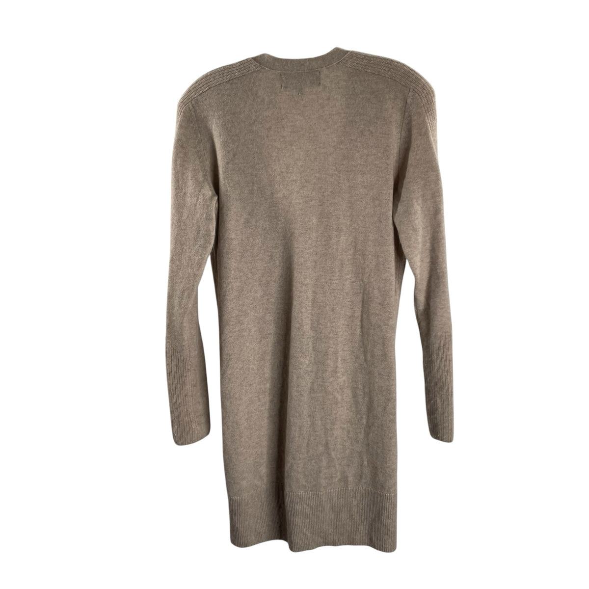BANANA Size X-SMALL Tan Long Sleeve Knee Length Cashmere SWEATER