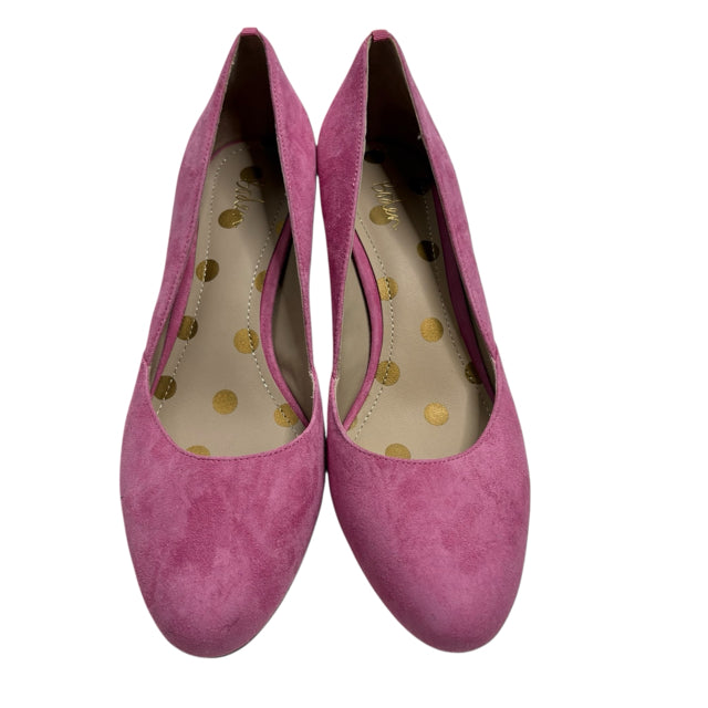 BODEN Size 41 Pink Pump Suede NEW - BOX SHOE