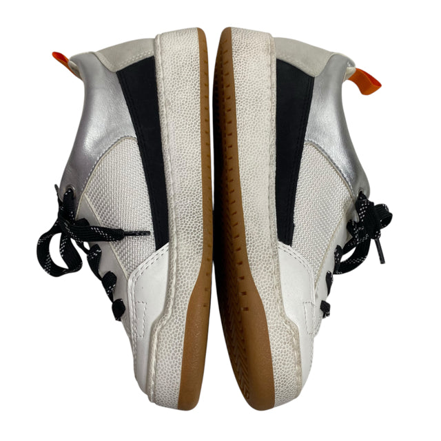STEVE MADDEN Size 6 1/2 White/Black Sneaker NWOT SHOE
