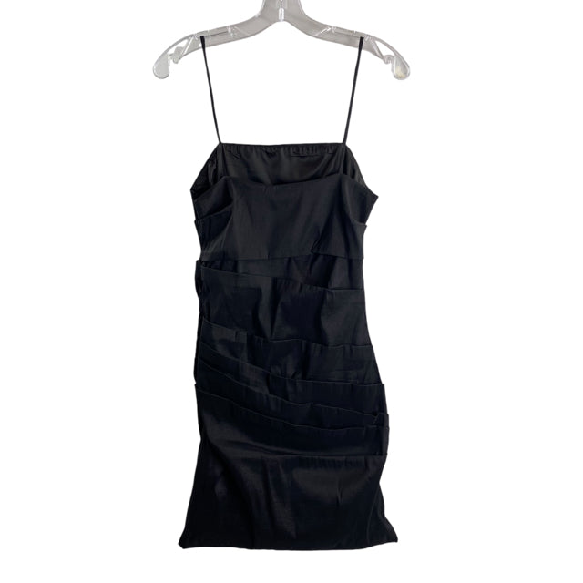 BARDOT Size LARGE Black Strappy Nylon Blend NWT DRESS