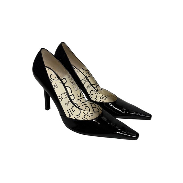 BCBG Size 9 1/2 Black Pump Patent Leather NWOT SHOE
