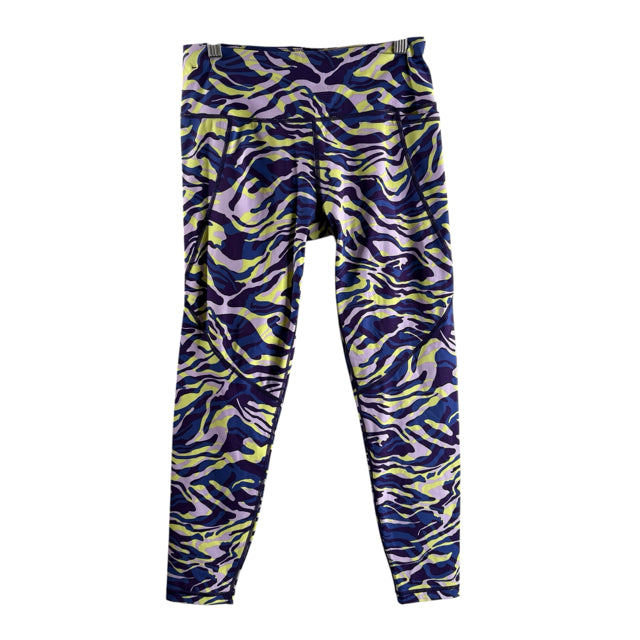 SWEATY BETTY Size SMALL Purple/Gold Leggings PANTS