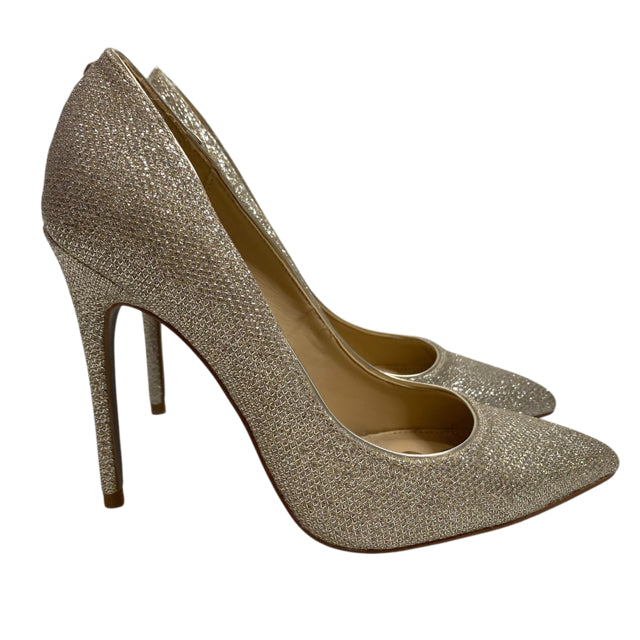 SAM EDELMAN Size 6 1/2 Gold Pump Metallic NWOT SHOE
