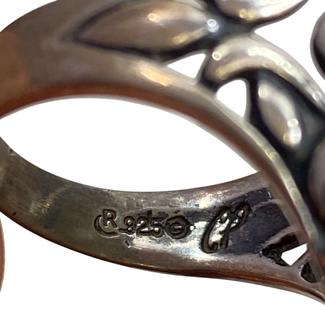 CAROLYN POLLACK Sterling Silver Silver 7 RING