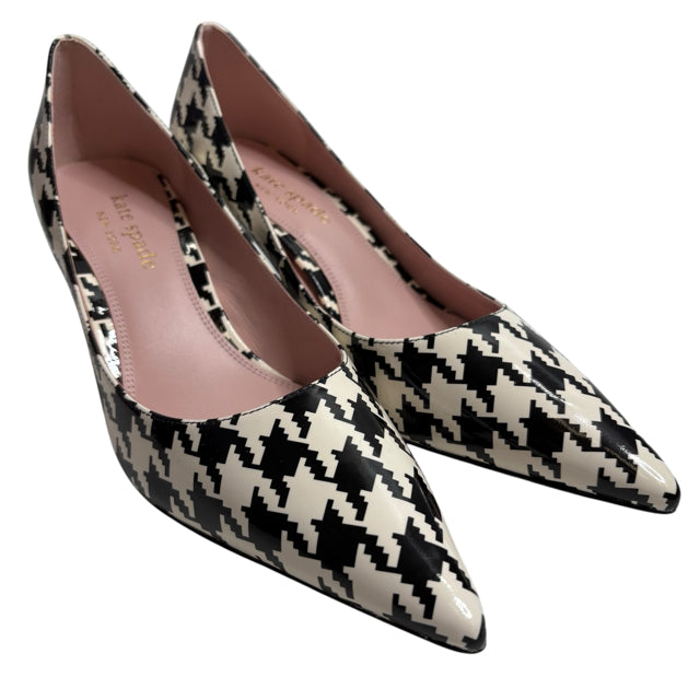 KATE SPADE Size 8 1/2 B/W Pump Patent NWT SHOE