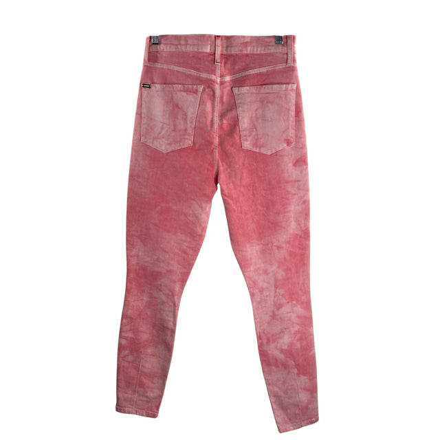 ALICE & OLIVIA Size 27 Pink Denim JEANS