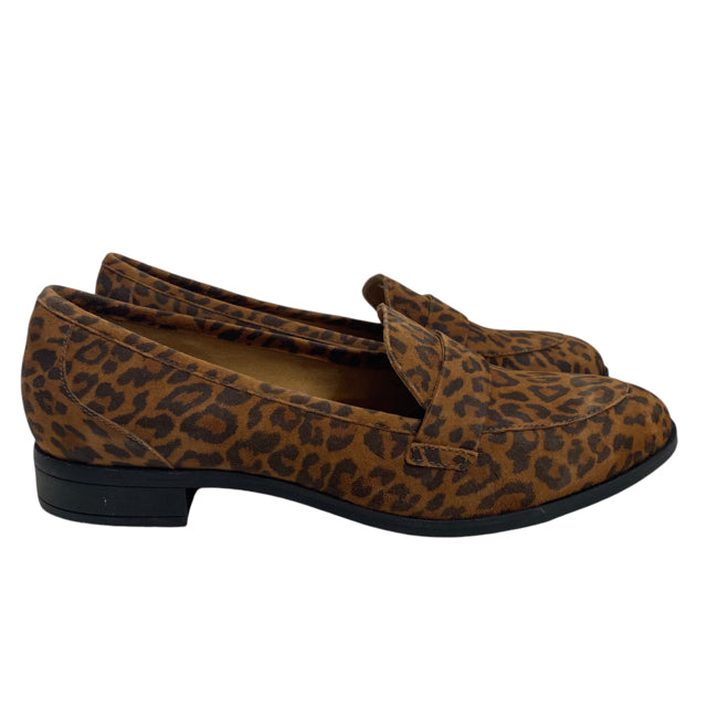 CLARKS Size 9 1/2 Tan/Brown Loafer Suede NWOT SHOE