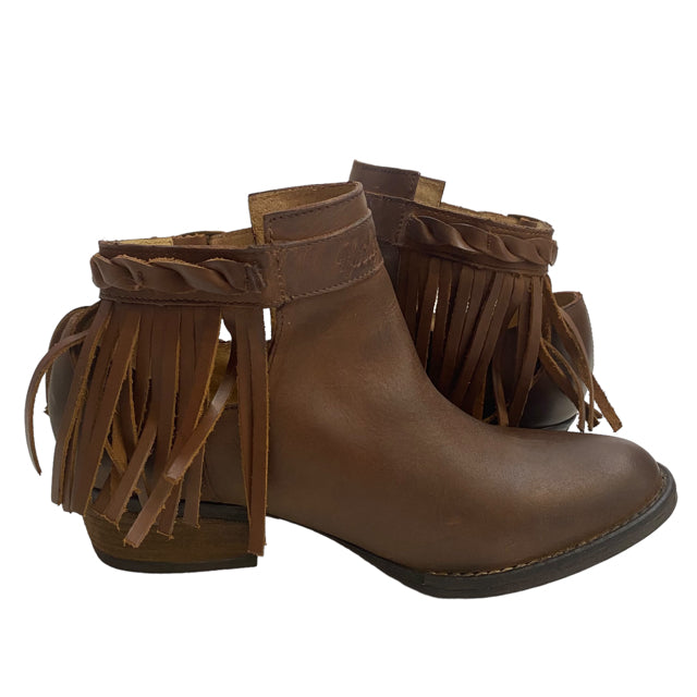 HARLEY DAVIDSON Size 9 1/2 Dark Brown Ankle Boot Leather NEW - BOX BOOT