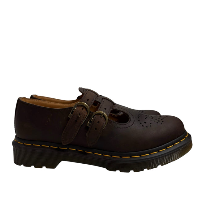 DOC MARTENS Size 8 Brown Mary Jane SHOE