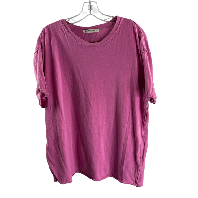 WE THE FREE Size X-SMALL Pink Short Sleeve TOP