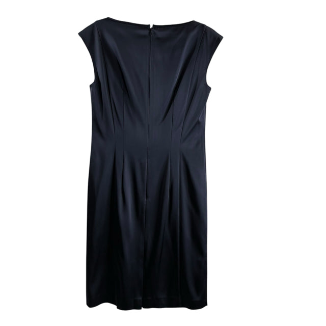 LAFAYETTE 148 Size 2 Dark Blue Sleeveless Acetate NWT DRESS