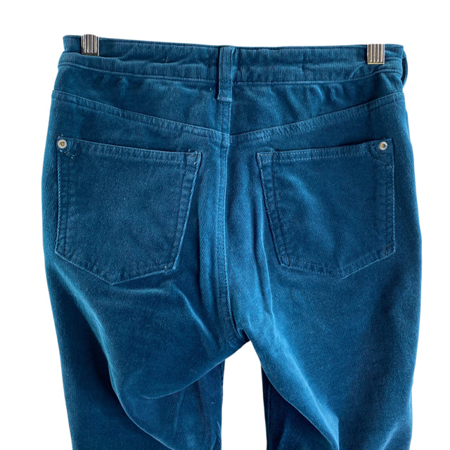 PILCRO Size 26 Teal Button Fly Corduroy PANTS
