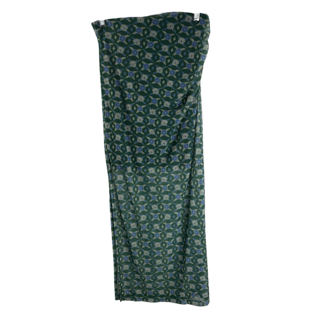 FREE PEOPLE Size SMALL Green/Blue Sleeveless Stretch NWT DRESS