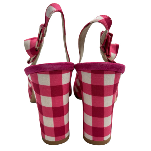 BODEN Size 41 Pink/White Sling NWT SHOE
