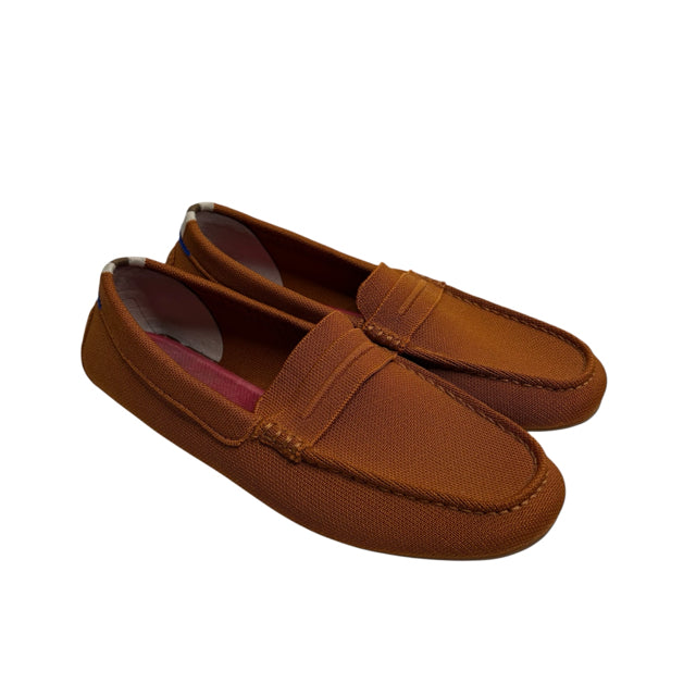 ROTHY'S Size 11 Burnt Orange Loafer Stretch SHOE