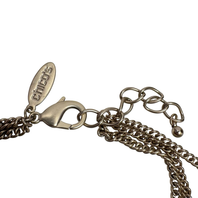 CHICOS Costume Beige 16.5" NECKLACE