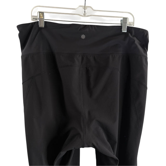 ATHLETA Size 1X Charcoal Wide Leg Joggers ACTIVE PANT