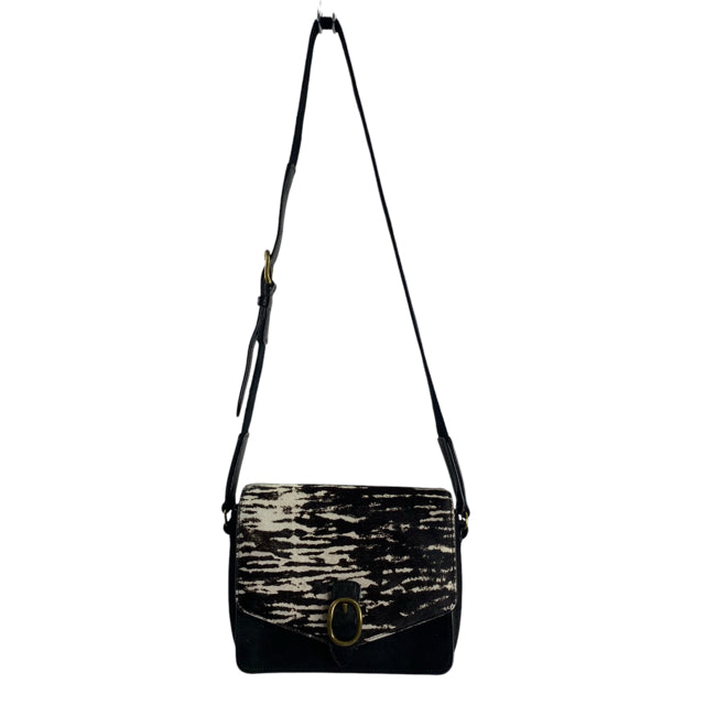 ISABEL MARANT Black/White Cross Body PURSE