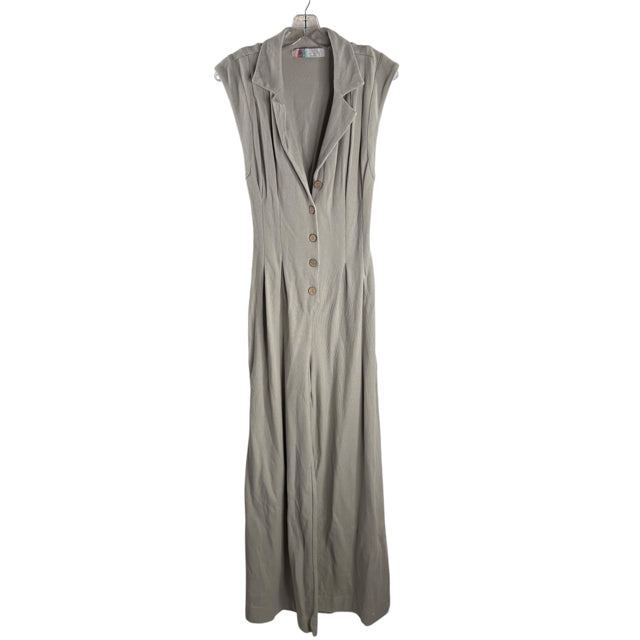 FP BEACH Size SMALL Sage Cap Sleeve JUMPSUIT