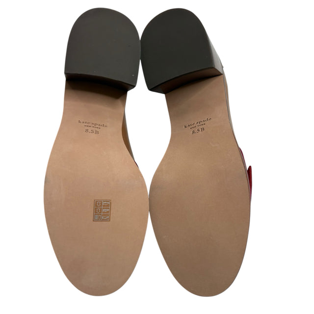 KATE SPADE Size 8 1/2 Tan/Pink NWT SHOE