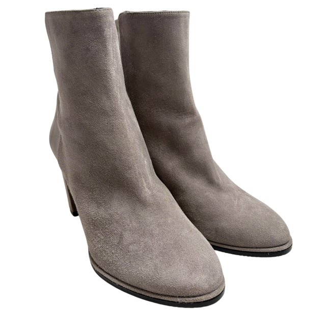 WEITZMAN Size 8 1/2 Gray Ankle Suede NWOT BOOT