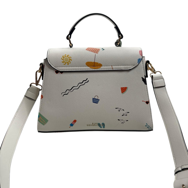 BCBG GEN White Beach Cross Body PURSE