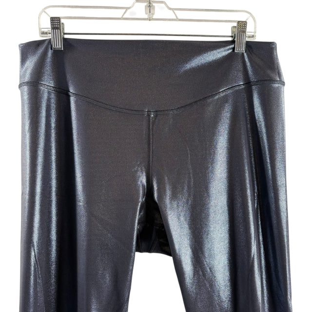 LULULEMON Size 16 Dark Blue Shimmer Leggings ACTIVE PANT