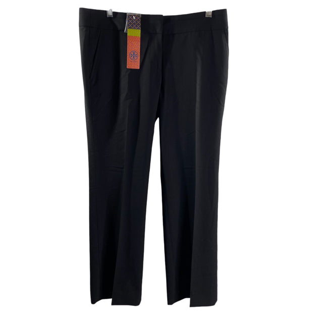 TORY BURCH Size 10 Black Wool NWT PANTS