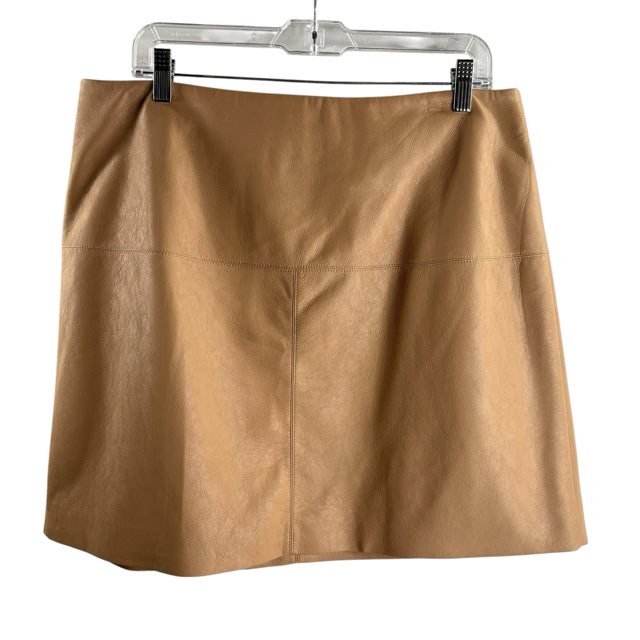 TED BAKER Size X-LARGE Camel NWT SKIRT