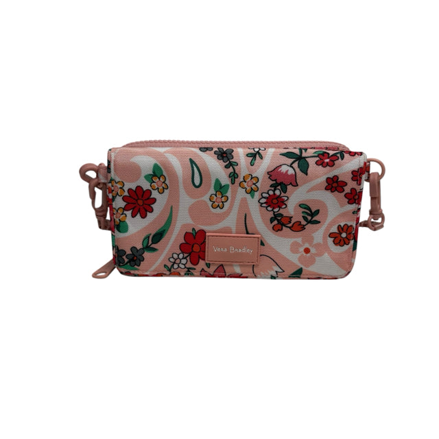 VERA BRADLEY Pink Floral Nylon Cross Body PURSE
