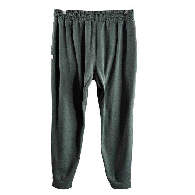 VUORI Size MED Green Joggers Cott Kn PANTS