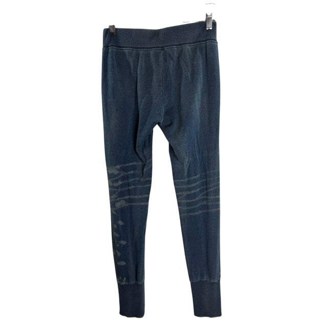 NSF Size SMALL Blue Distressed Joggers PANTS