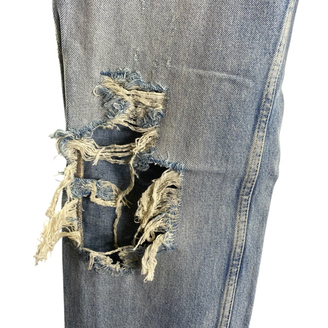 WE THE FREE Size 24 Light Blue Distressed Denim JEANS